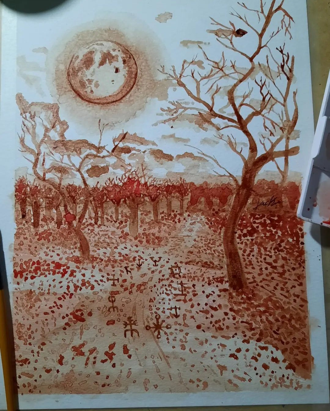 Luna de sangre 피의 달