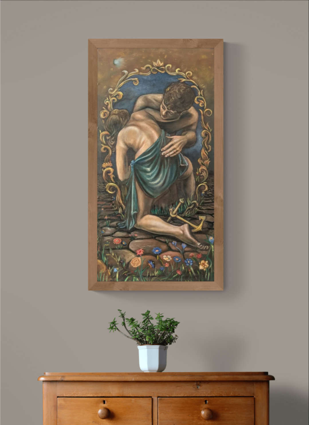 Cuadro decorativo - "La Raíz de Otro Cielo"