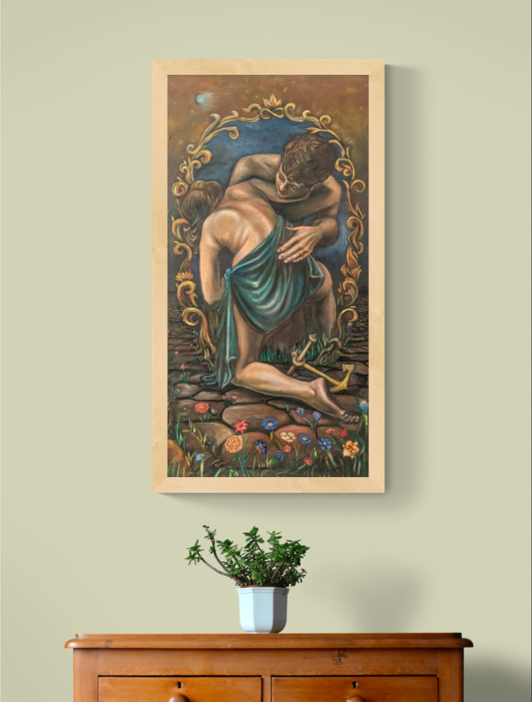 Cuadro decorativo - "La Raíz de Otro Cielo"