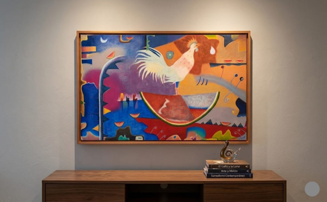 OBRA DE ARTE ORIGINAL "CANTO A LA VIDA"