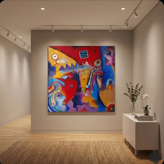 OBRA DE ARTE ORIGINAL - "FRENESÍ"