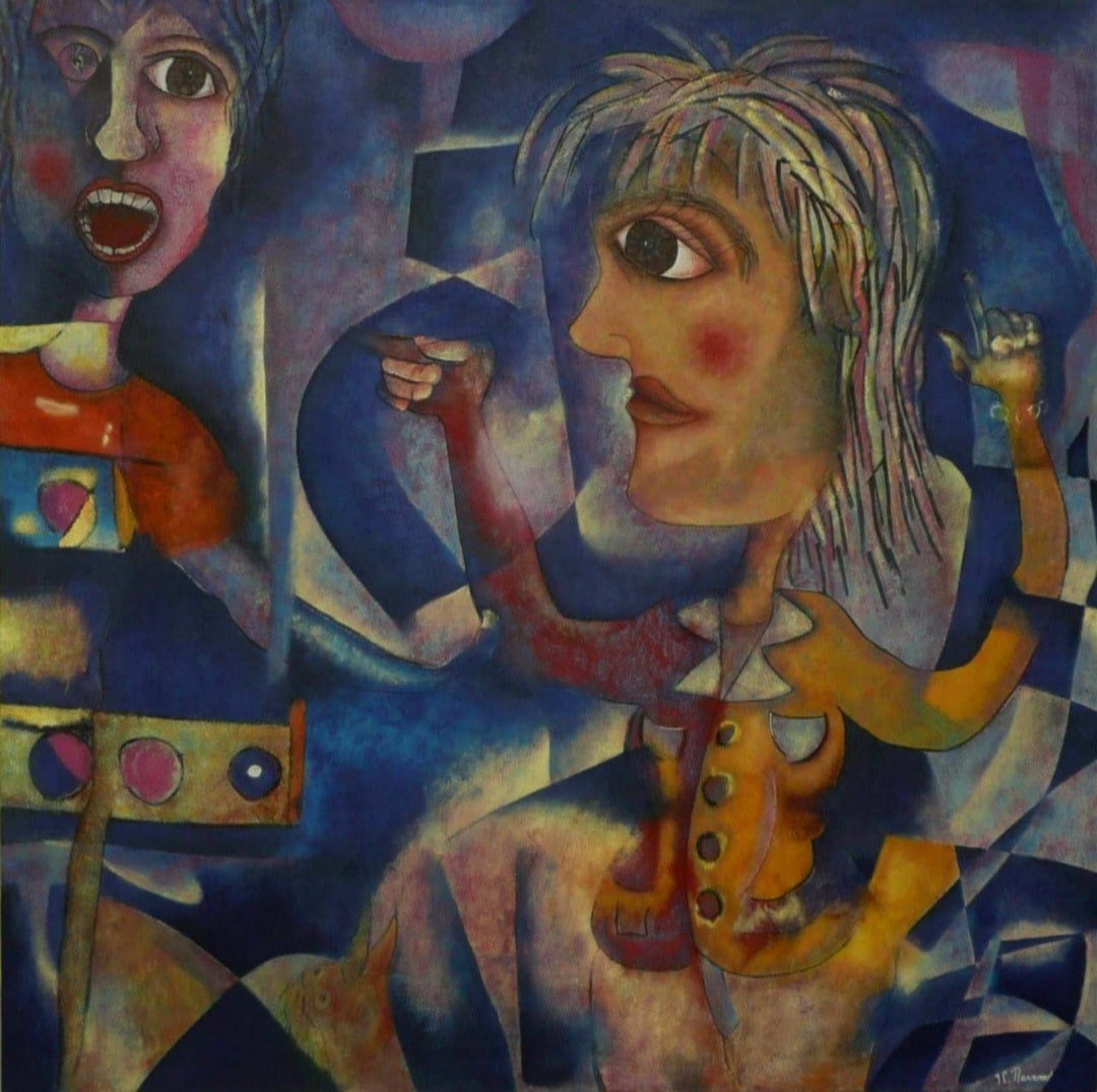 OBRA DE ARTE ORIGINAL "SOÑE QUE ME ACUSABAS"
