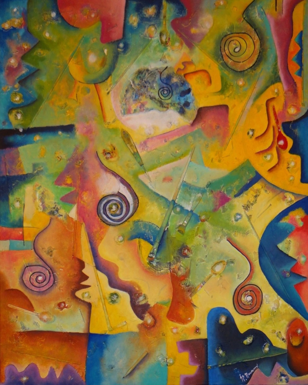 OBRA DE ARTE ORIGINAL "MI ESPACIO"