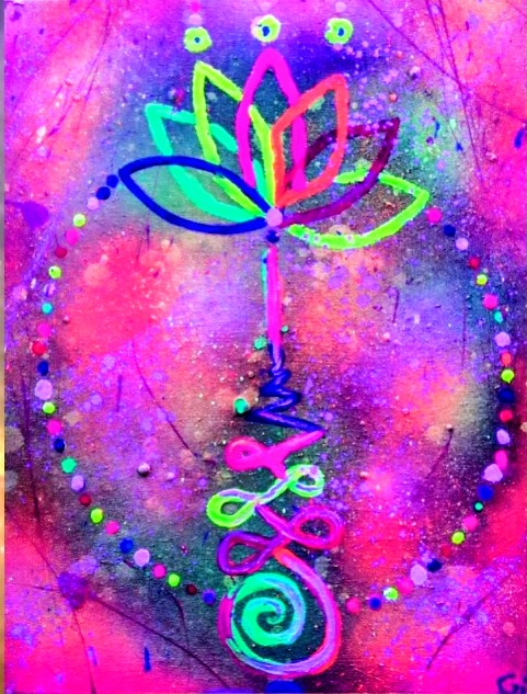 Cuadro Moderno - Unalome "Espiritual"