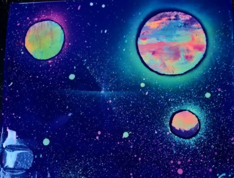 Cuadro Moderno - Exoplanetas