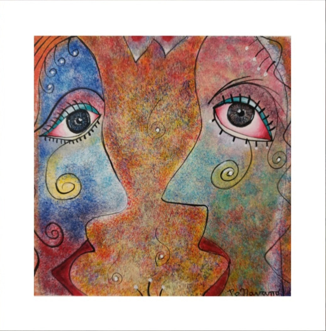 Pintura Original "LO QUE NUNCA NOS DIJIMOS"