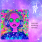 Cuadro Decorativo Neon - Mujer Music