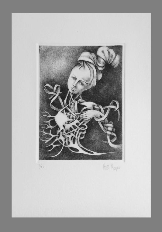 Obra de arte original- Desprendimiento de corazón