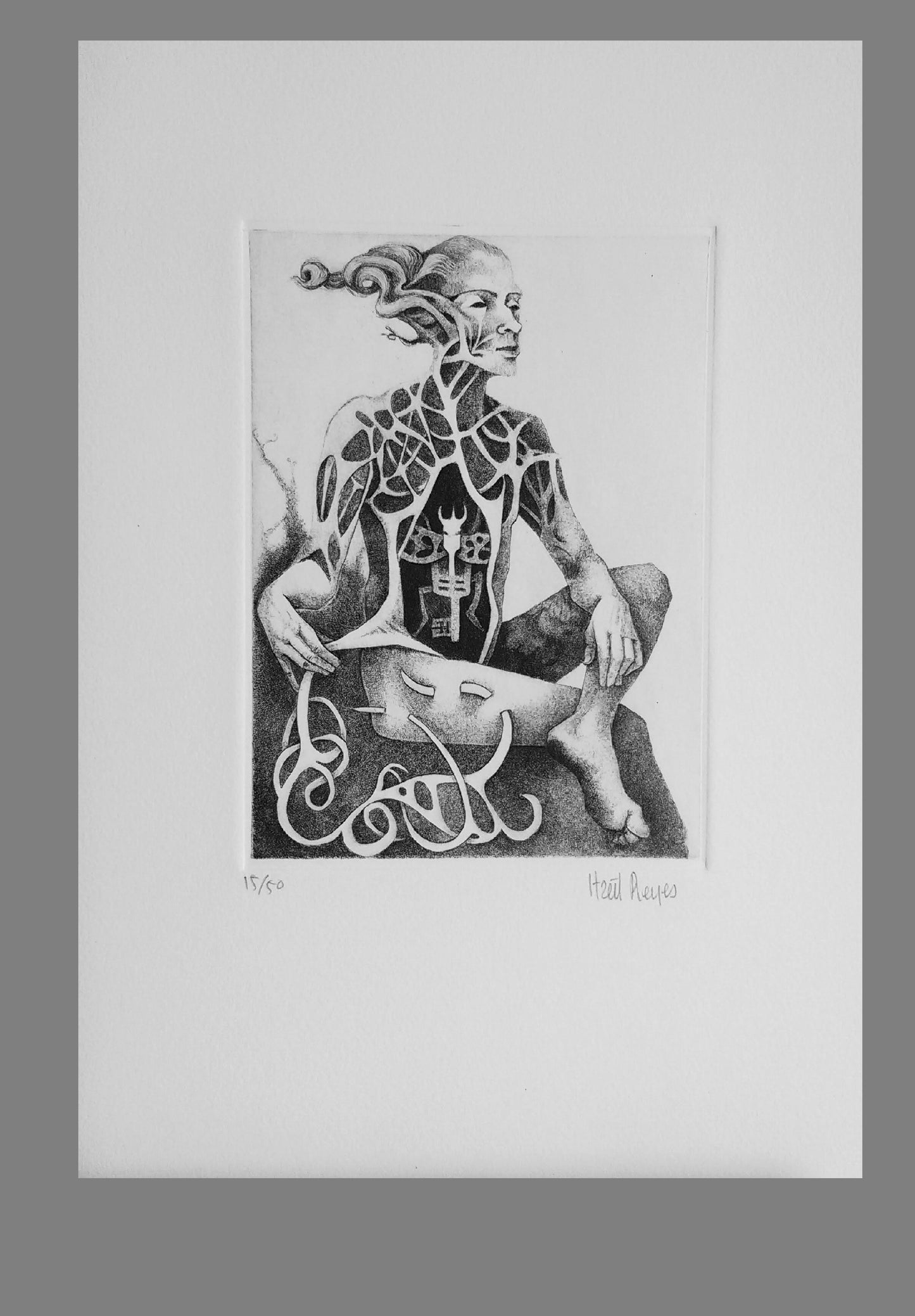 Obra de arte original- Desprendimiento de vísceras/ emociones