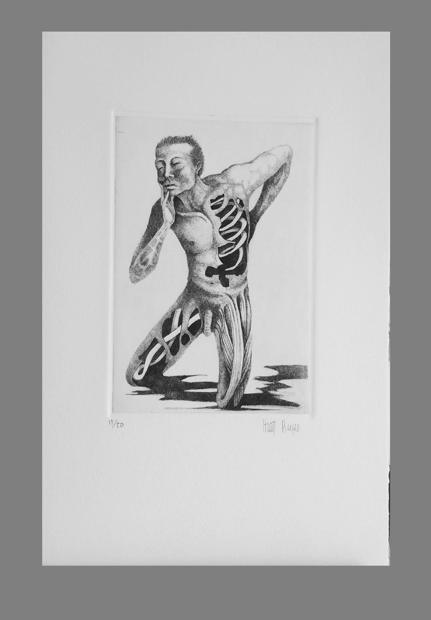 Obra de arte original -Desprendimiento de piel