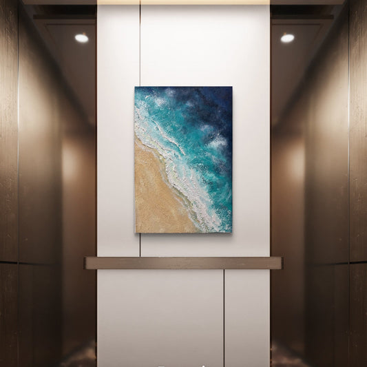 Arte decorativo -  Mar rebelde