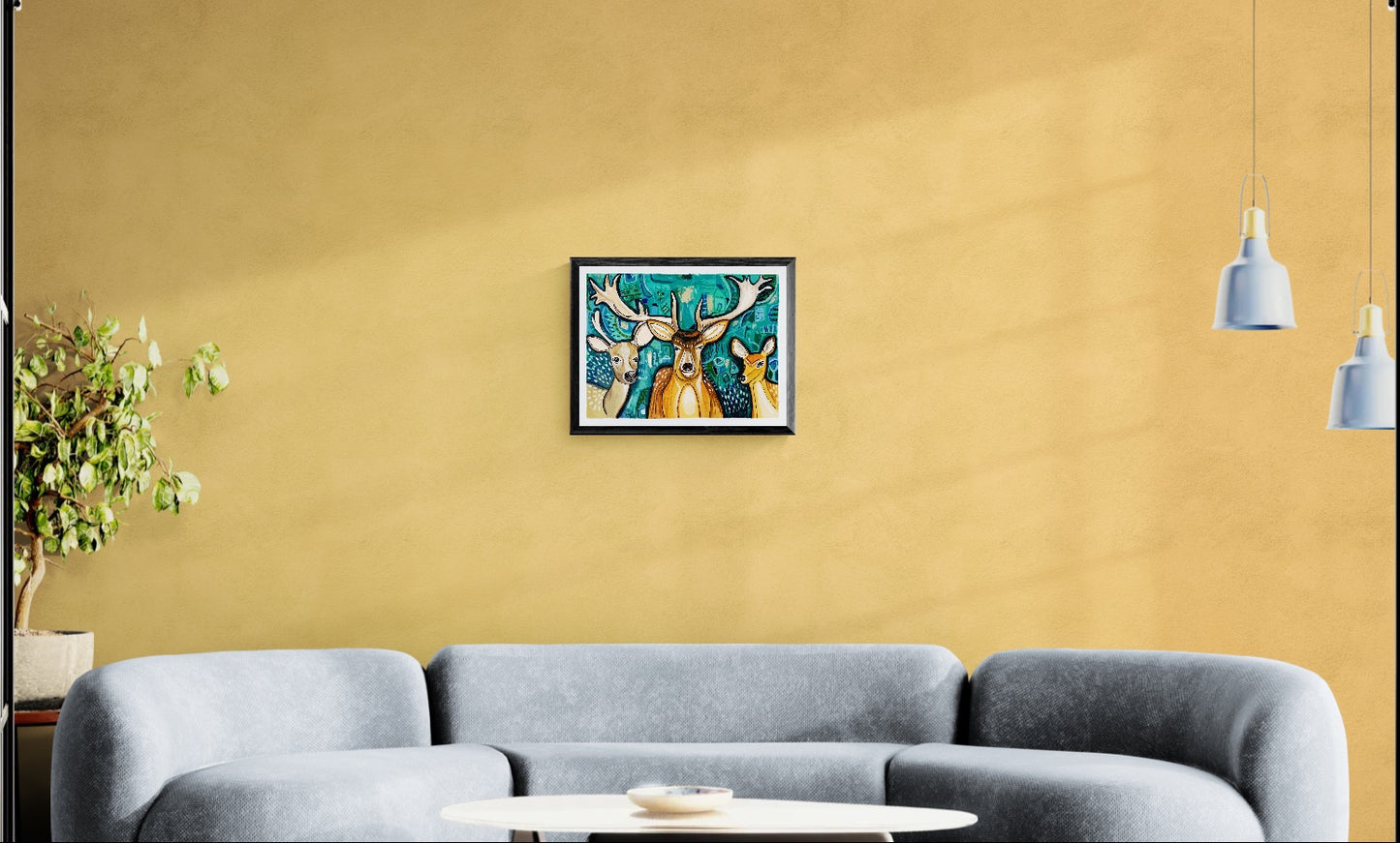 Obras de Arte Original - Queridos Venados