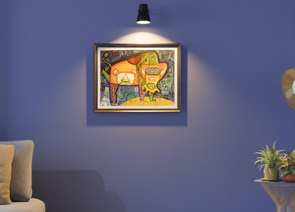 Obra de Arte Original - El Bufalito