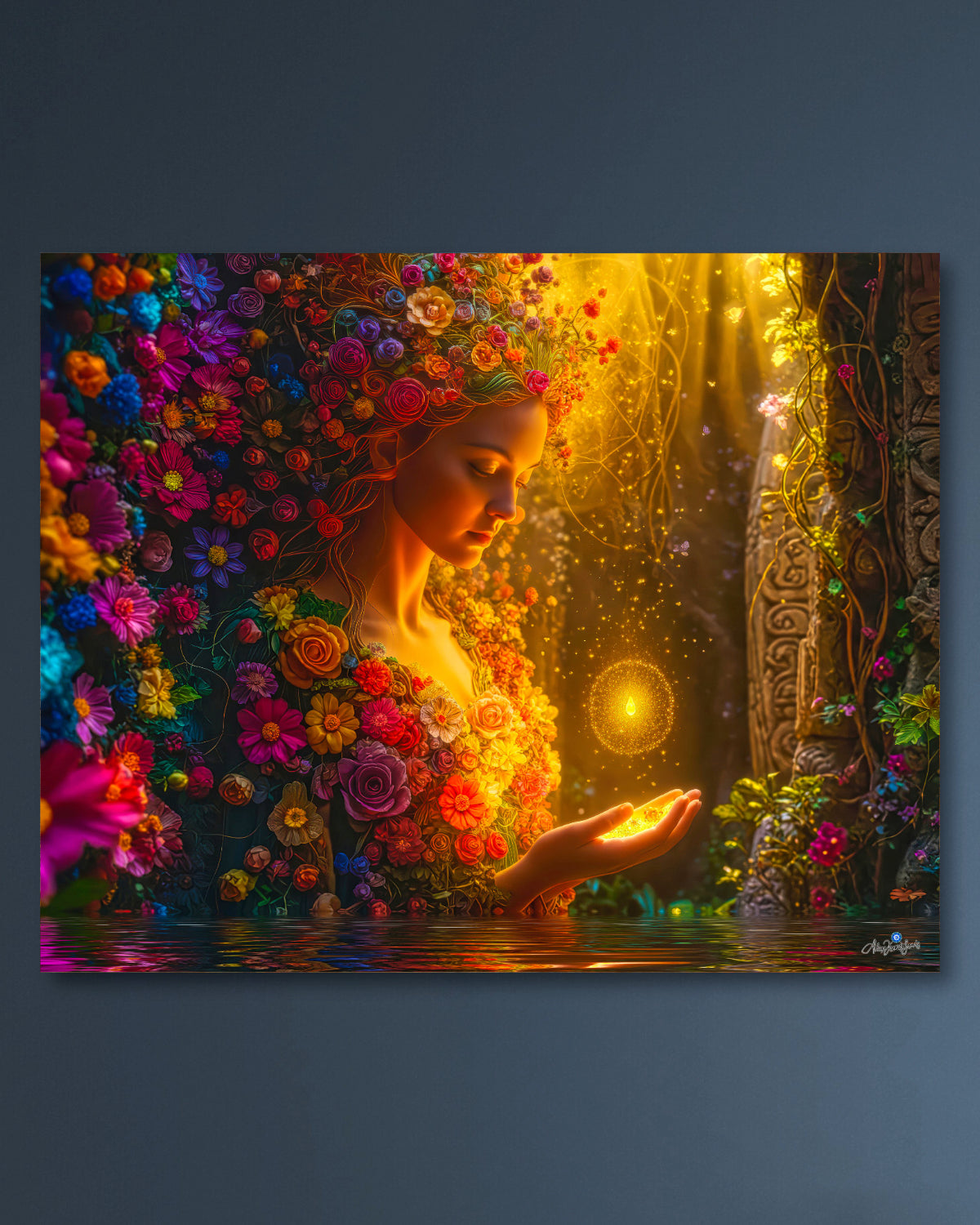 “La Guardiana del Jardín Interior” (Spring ligth of life 1)