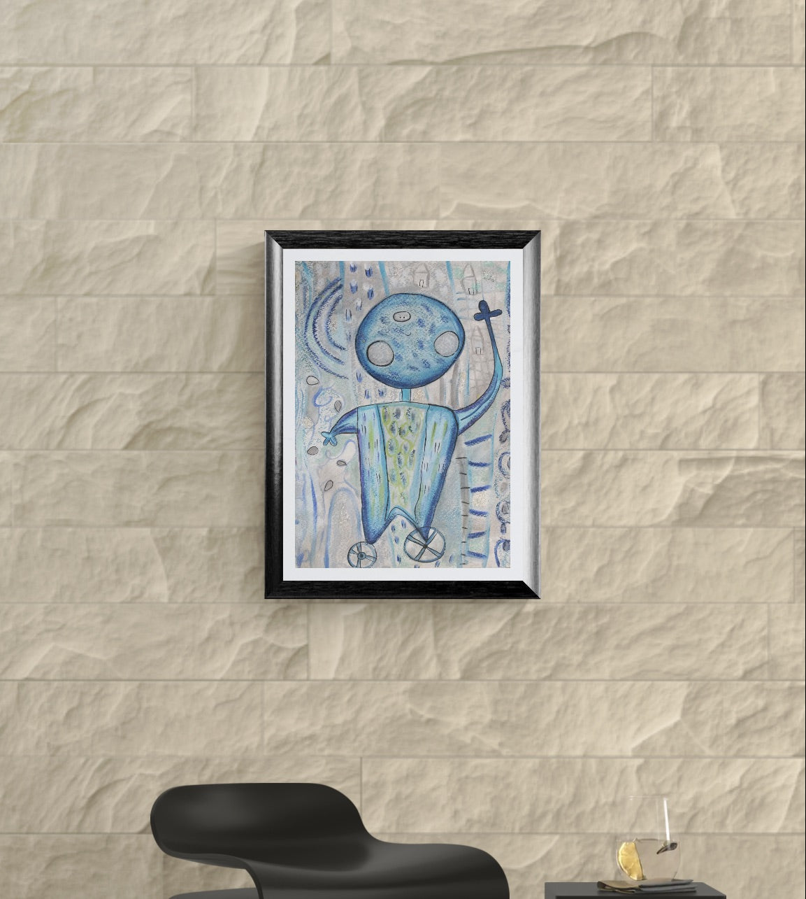 Obra de Arte Original - El Pequeño Gran Gigante