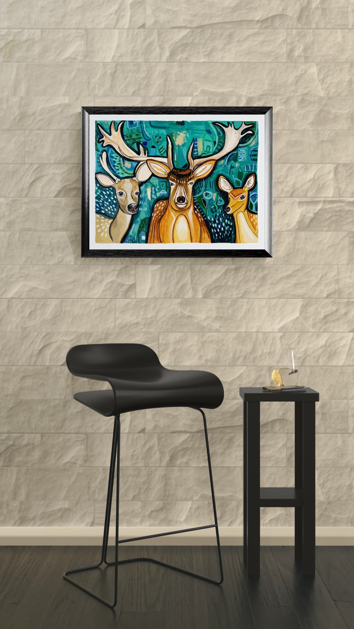 Obras de Arte Original - Queridos Venados