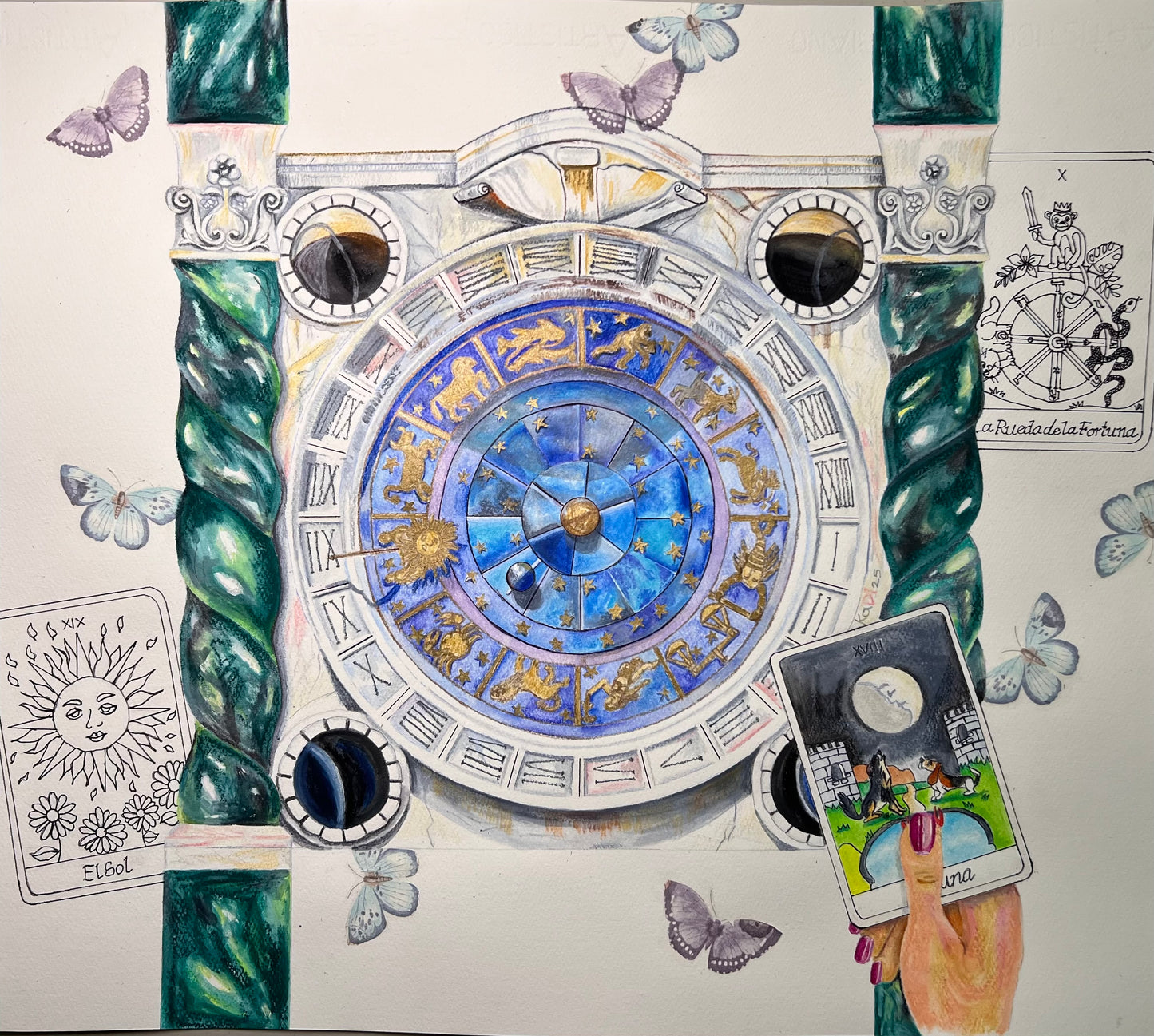Pintura. Suerte y destino