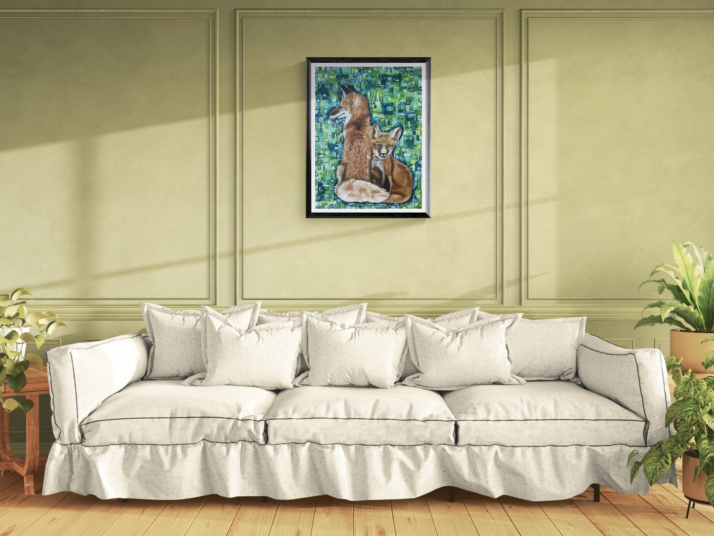 Obra de Arte Original - Miradas Curiosas