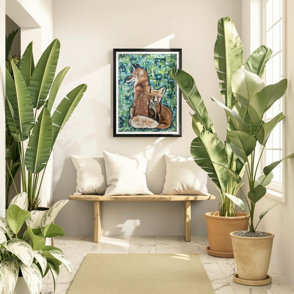 Obra de Arte Original - Miradas Curiosas