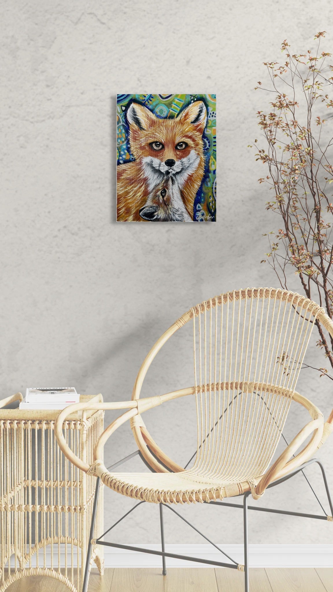 Obra de Arte Original - Miradas de Amor