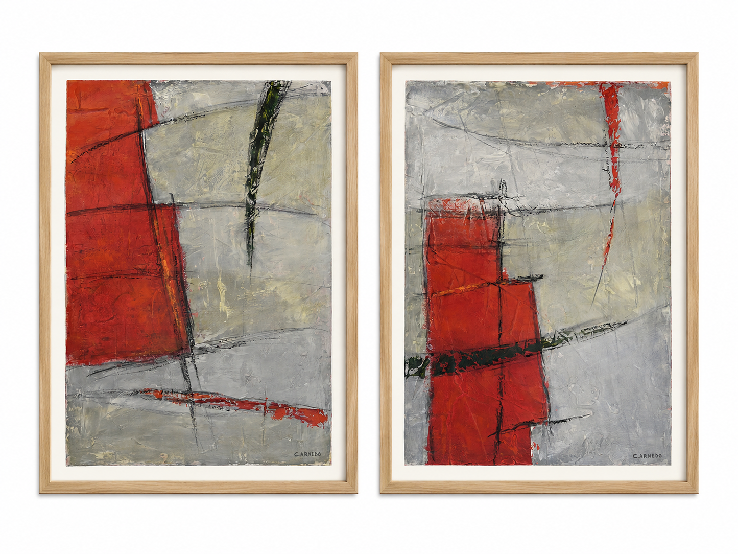 Pintura acrílica - Susurros entre grietas