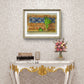 Cuadro decorativo - Talavera azul con uvas