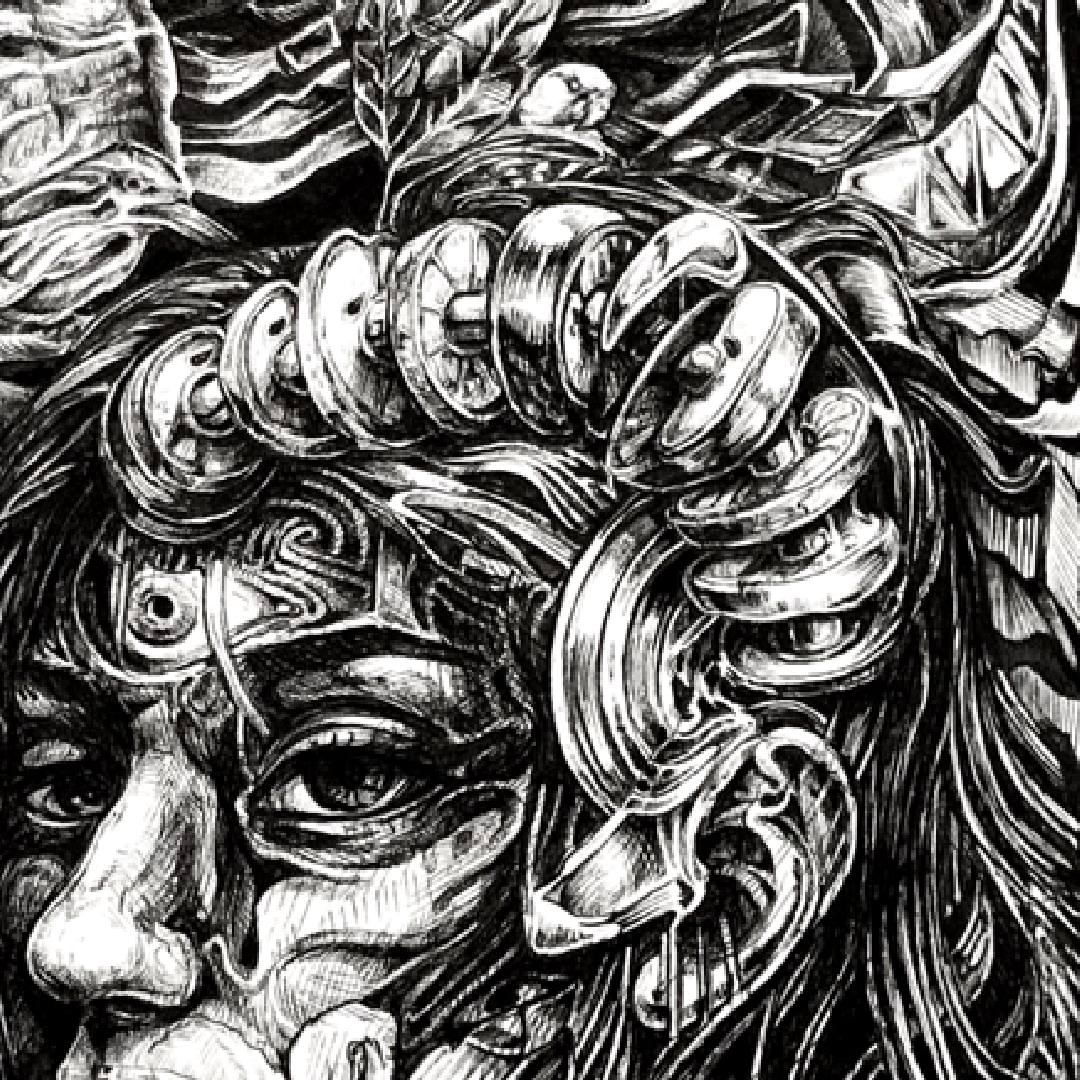 Obra de arte original - TINIEBLAS (VOLUNTAD)