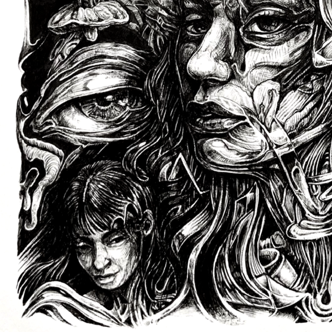 Obra de arte original - TINIEBLAS (VOLUNTAD)