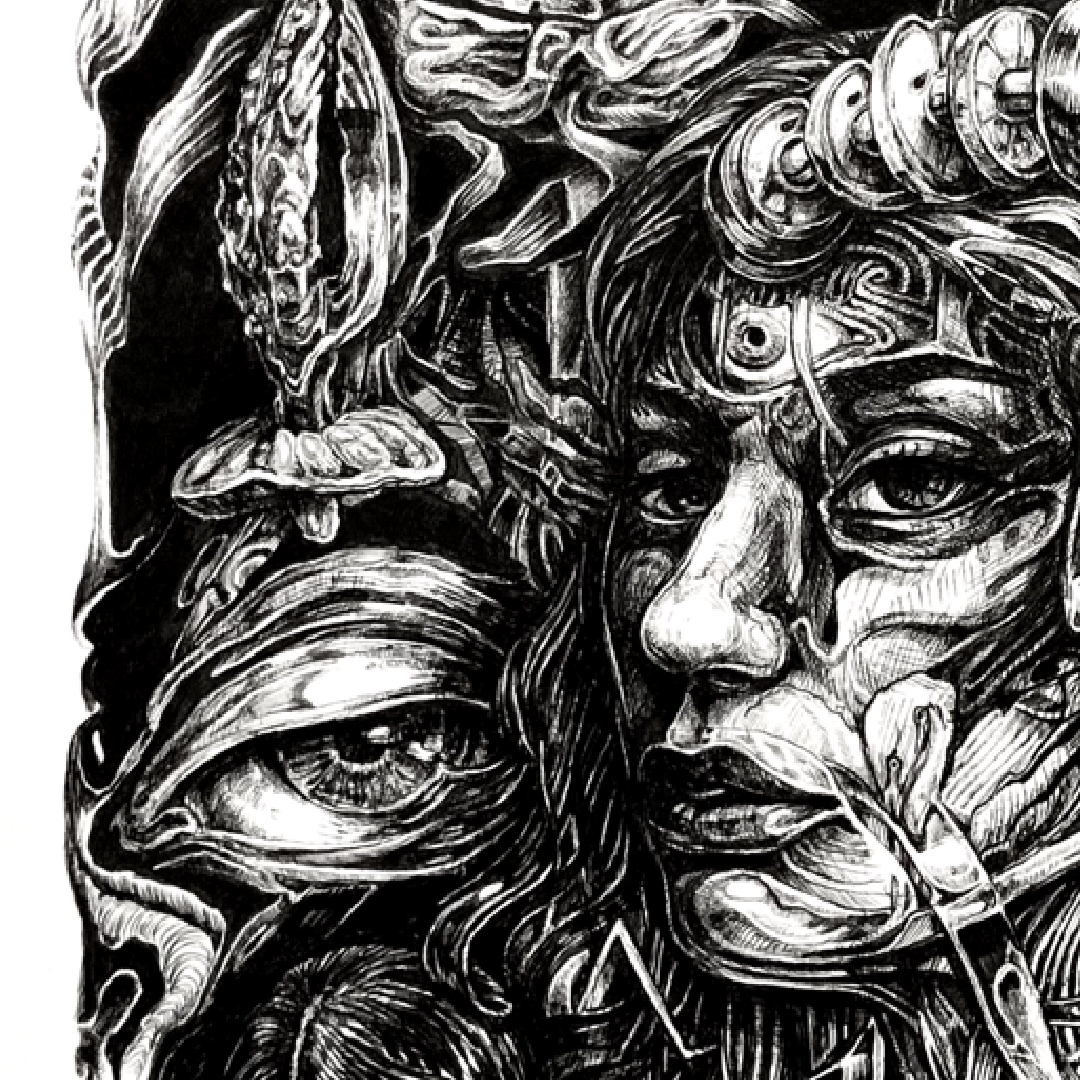 Obra de arte original - TINIEBLAS (VOLUNTAD)