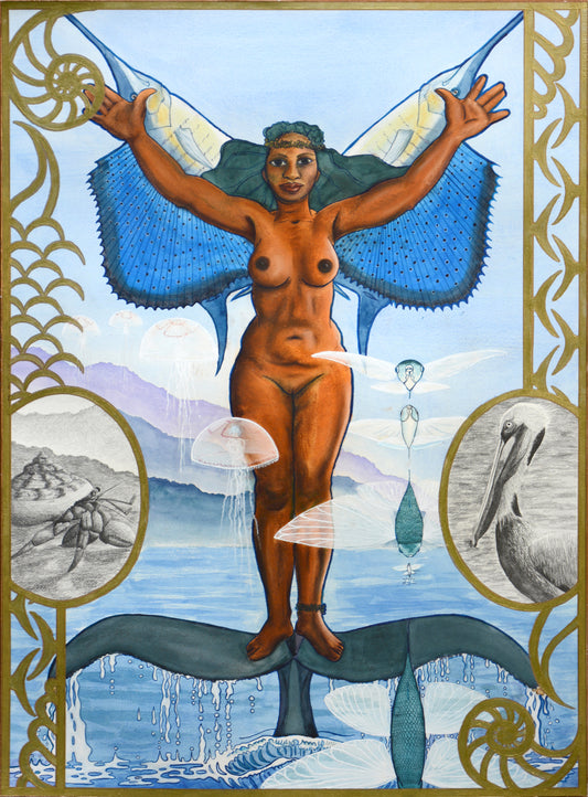 Obra de arte original "Los Mares"