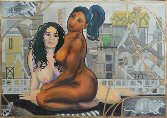 Obra de arte original "Ciudad"