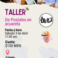 TALLER de Postales en Acuarela con Pepilart