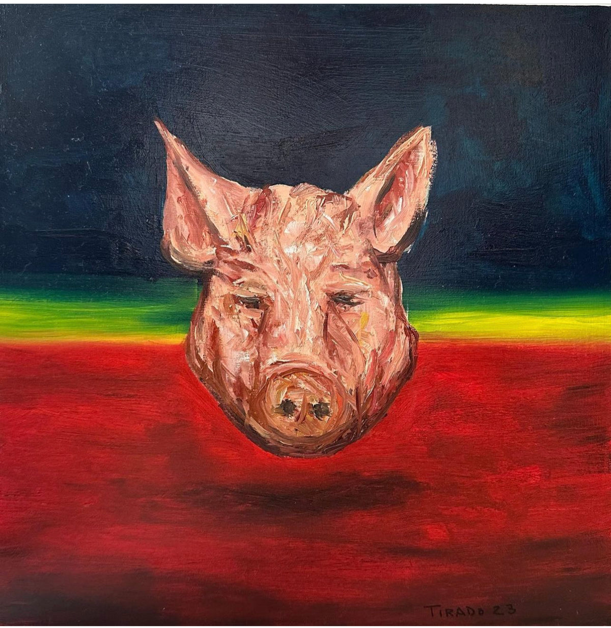Obra Original La tentación de San Antonio