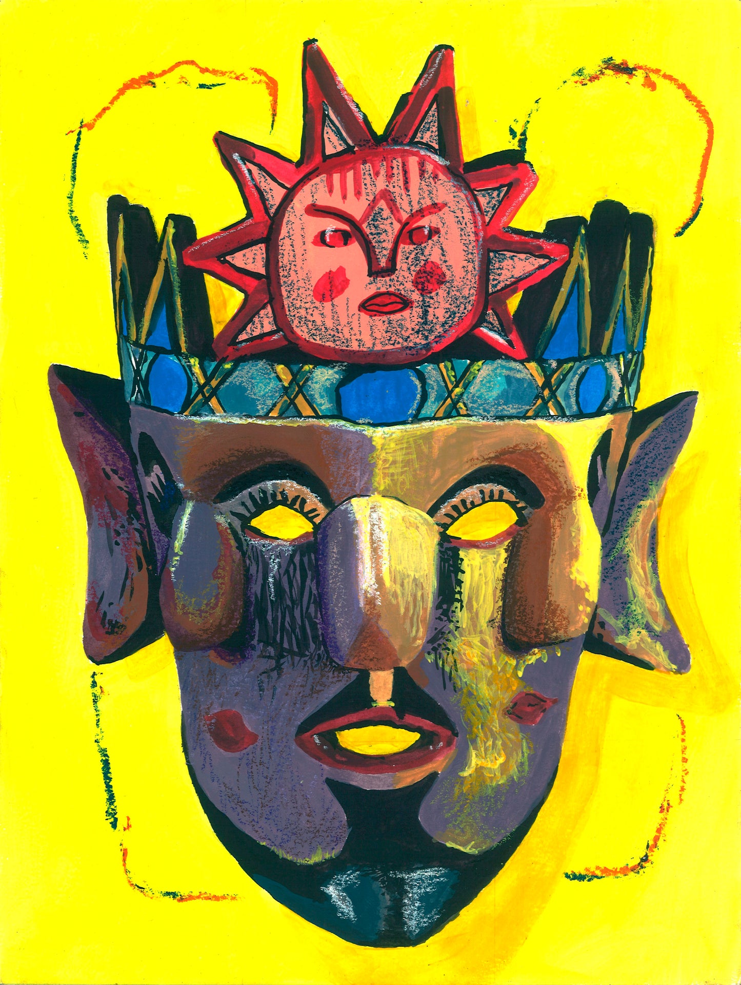 Tlatoani Xolotl (rey tonto).