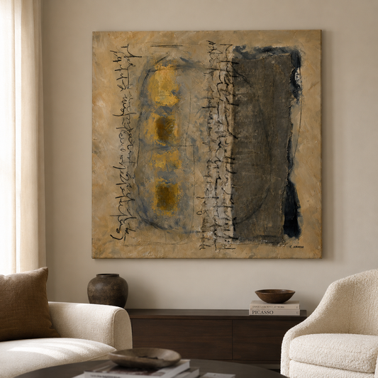 Pintura acrílica - Trama ancestral