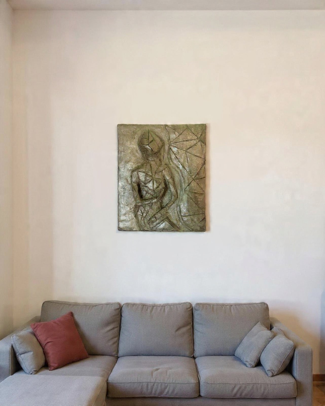 Relieve en Bronce - Triangulado