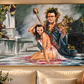 Obra de Arte original - Baco y Ninfa