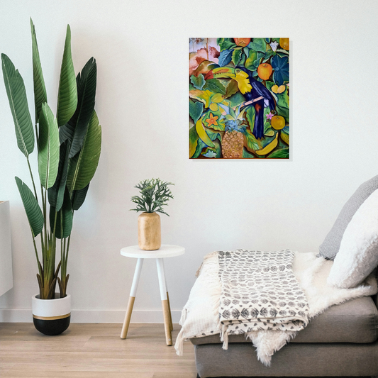 Tucán es una obra que exalta la belleza de la flora y la fauna de México.