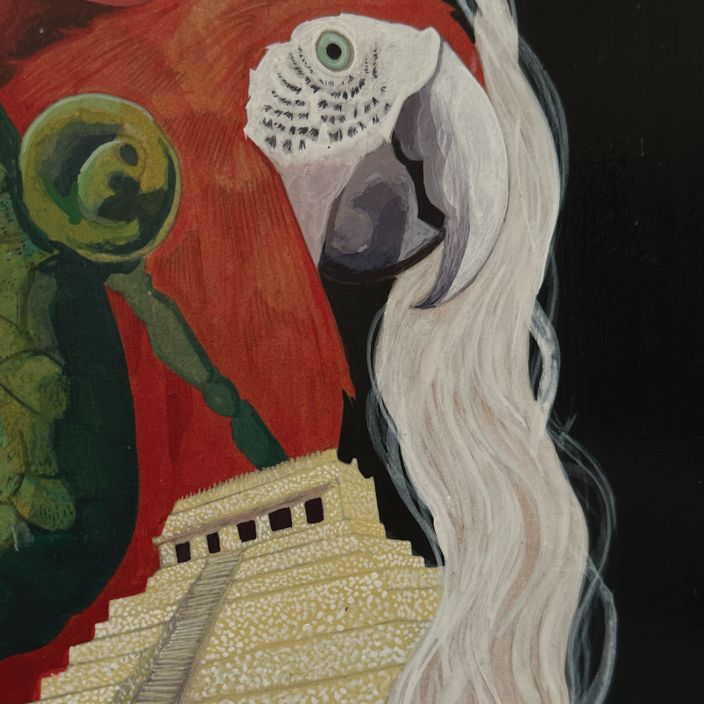 Cuadro artístico - Reina Roja