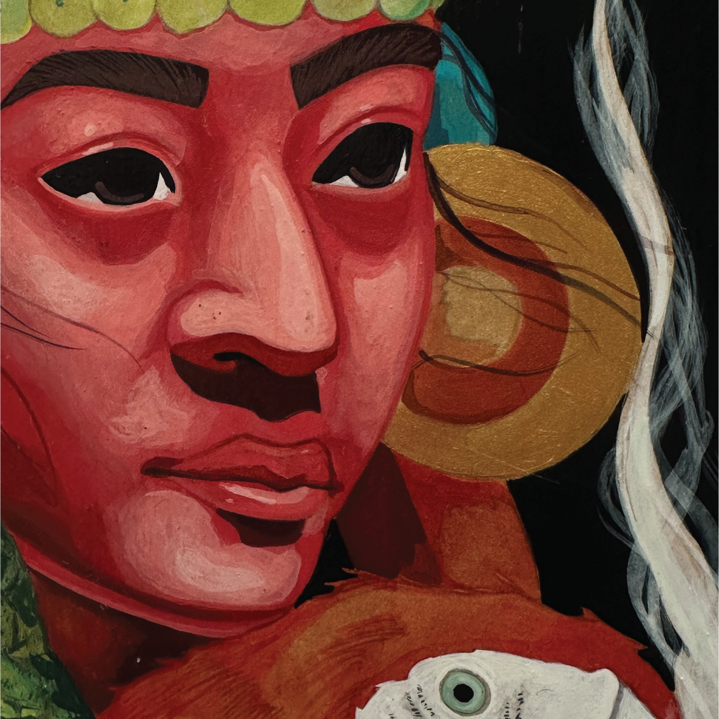 Cuadro artístico - Reina Roja