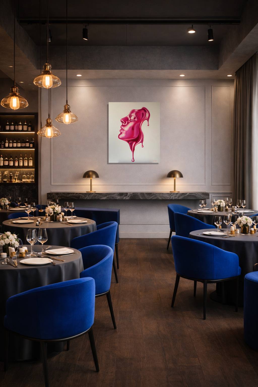 Arte contemporáneo- Chromatic melt-Dripping Soul