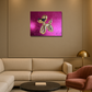Arte contemporáneo- Pink Attitude- Golden Balloon Dog