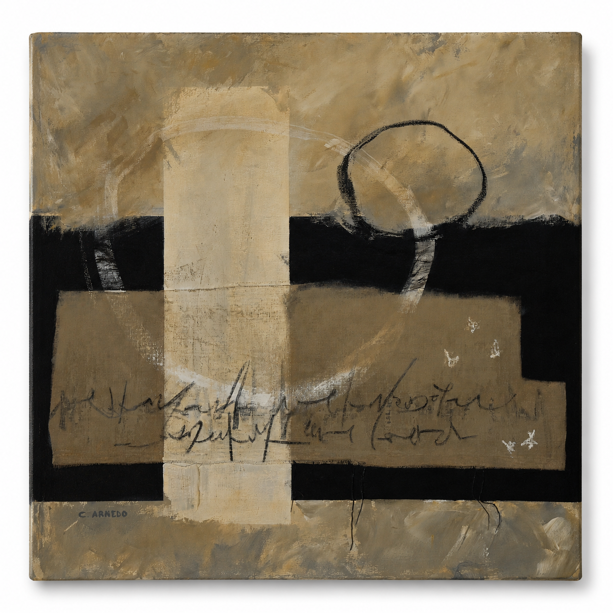 Pintura acrílica - Vives en mi memoria