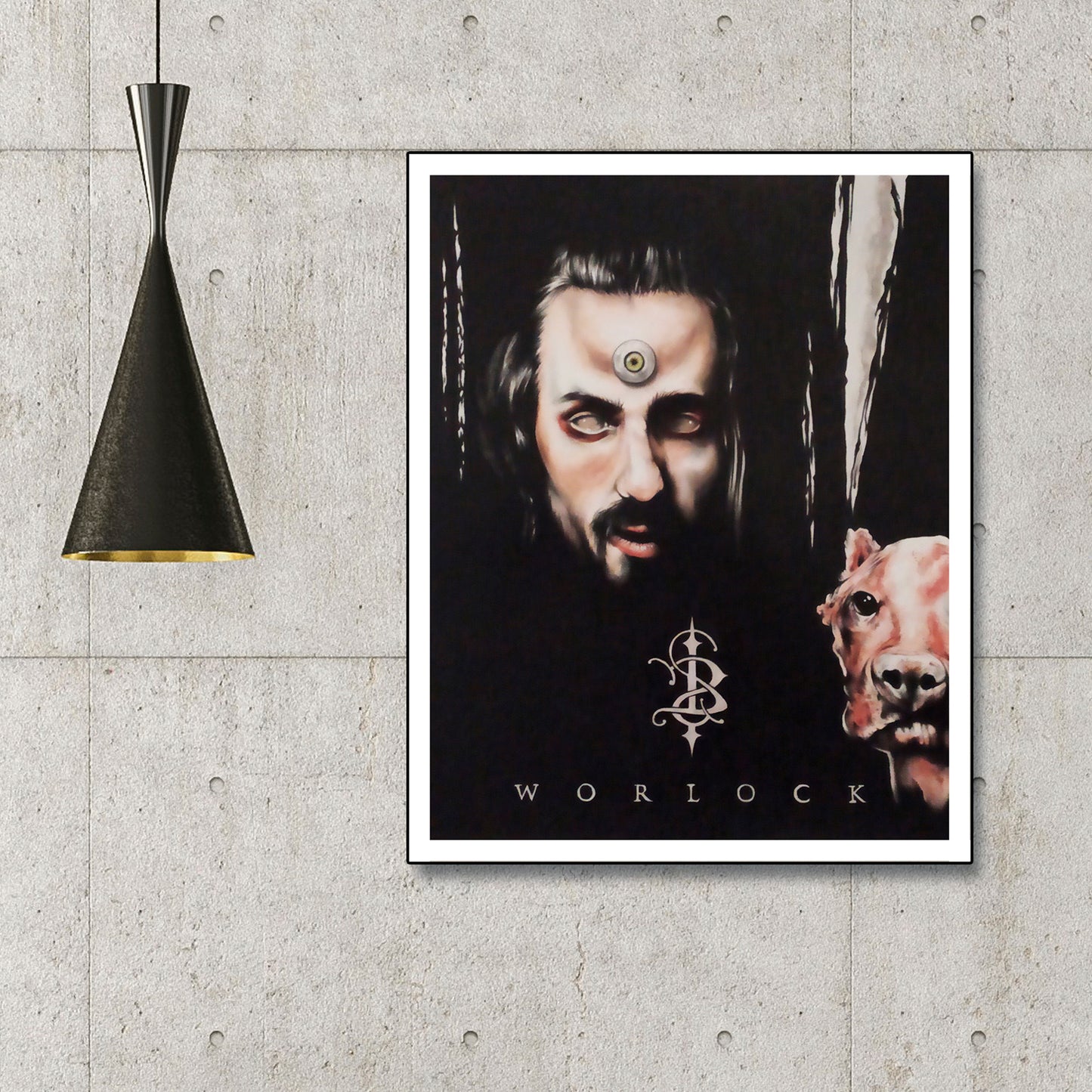 Obra de arte original - Worlock (Homenaje a Skinny Puppy)