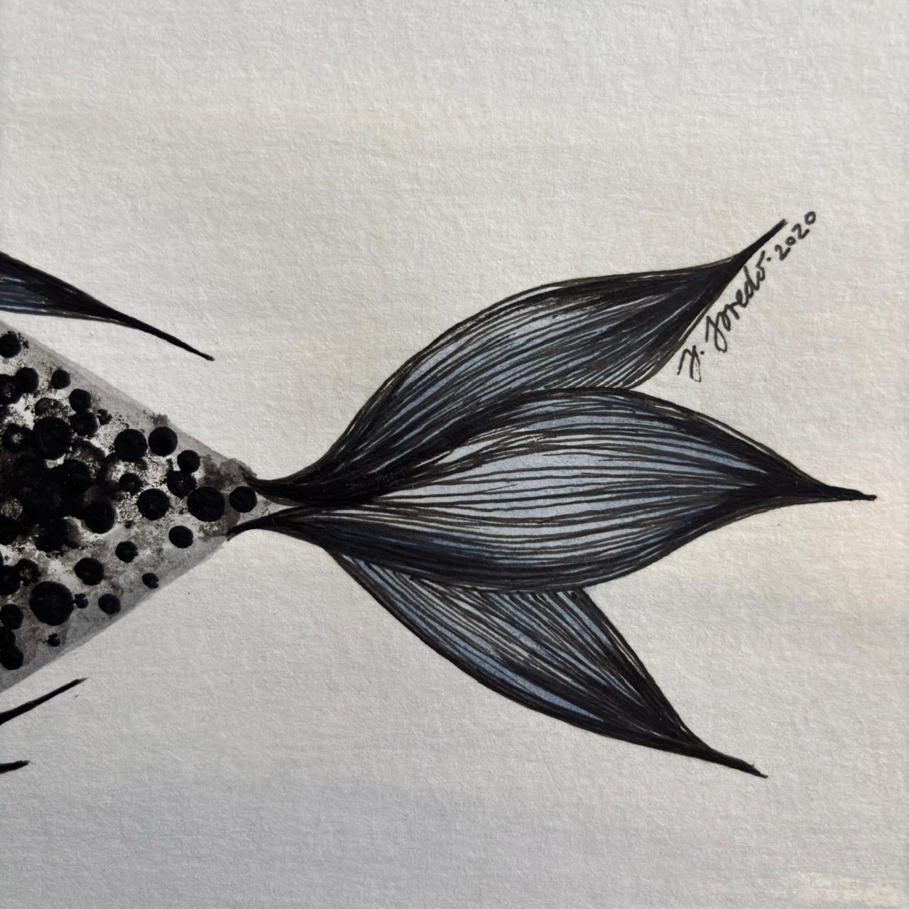Peces azules