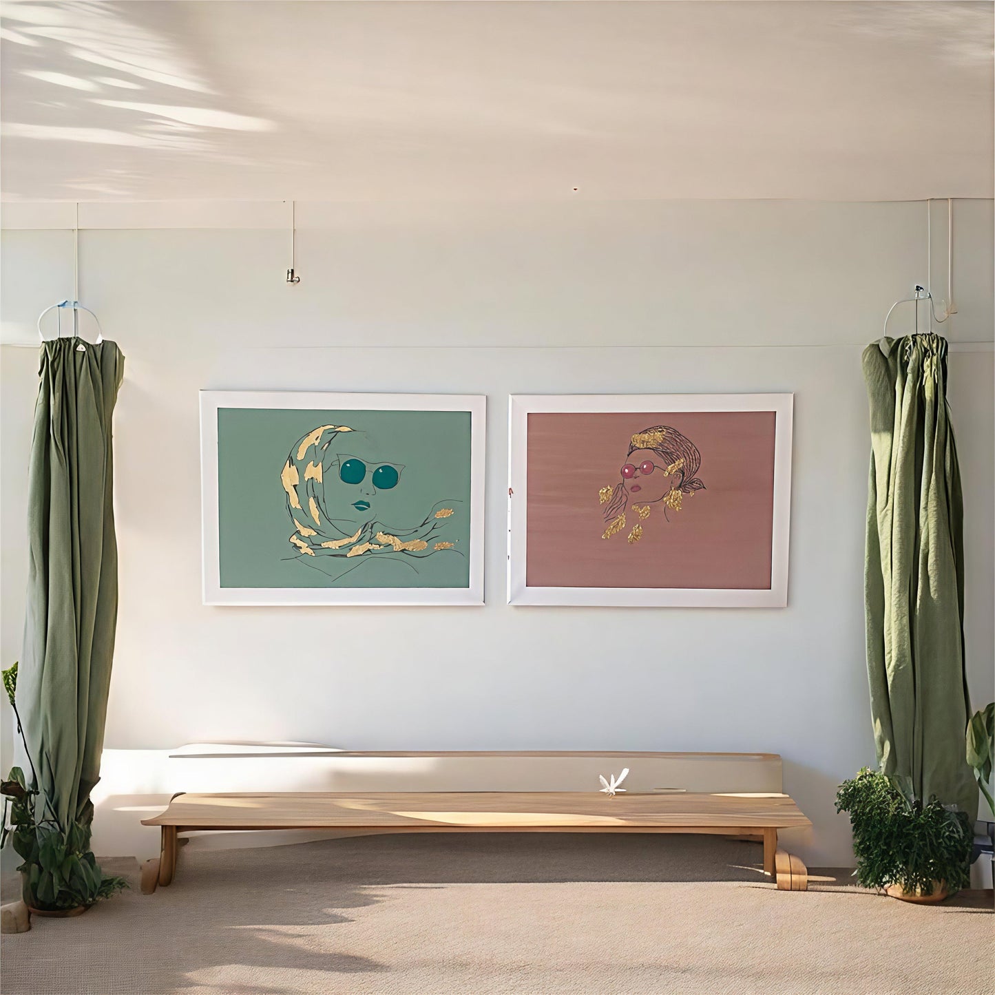 Cuadro Decorativo - Serie Clementine & Caroline