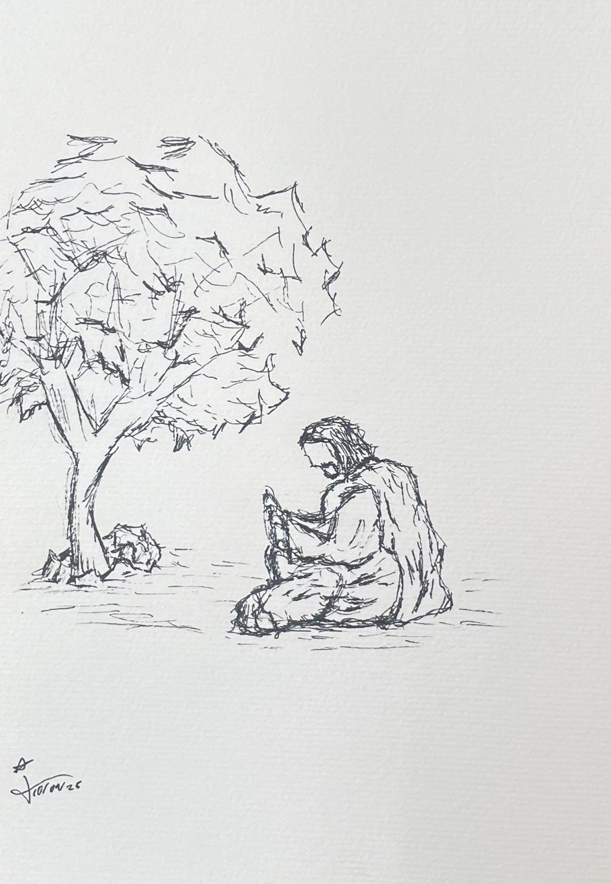 Cuadro Decorativo - Diálogo con lo Divino