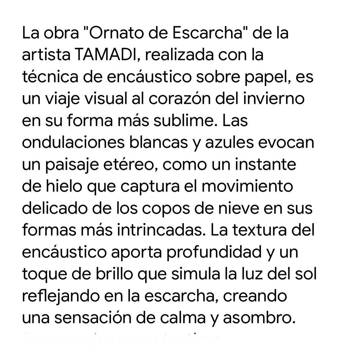 "Ornato de Escarcha"