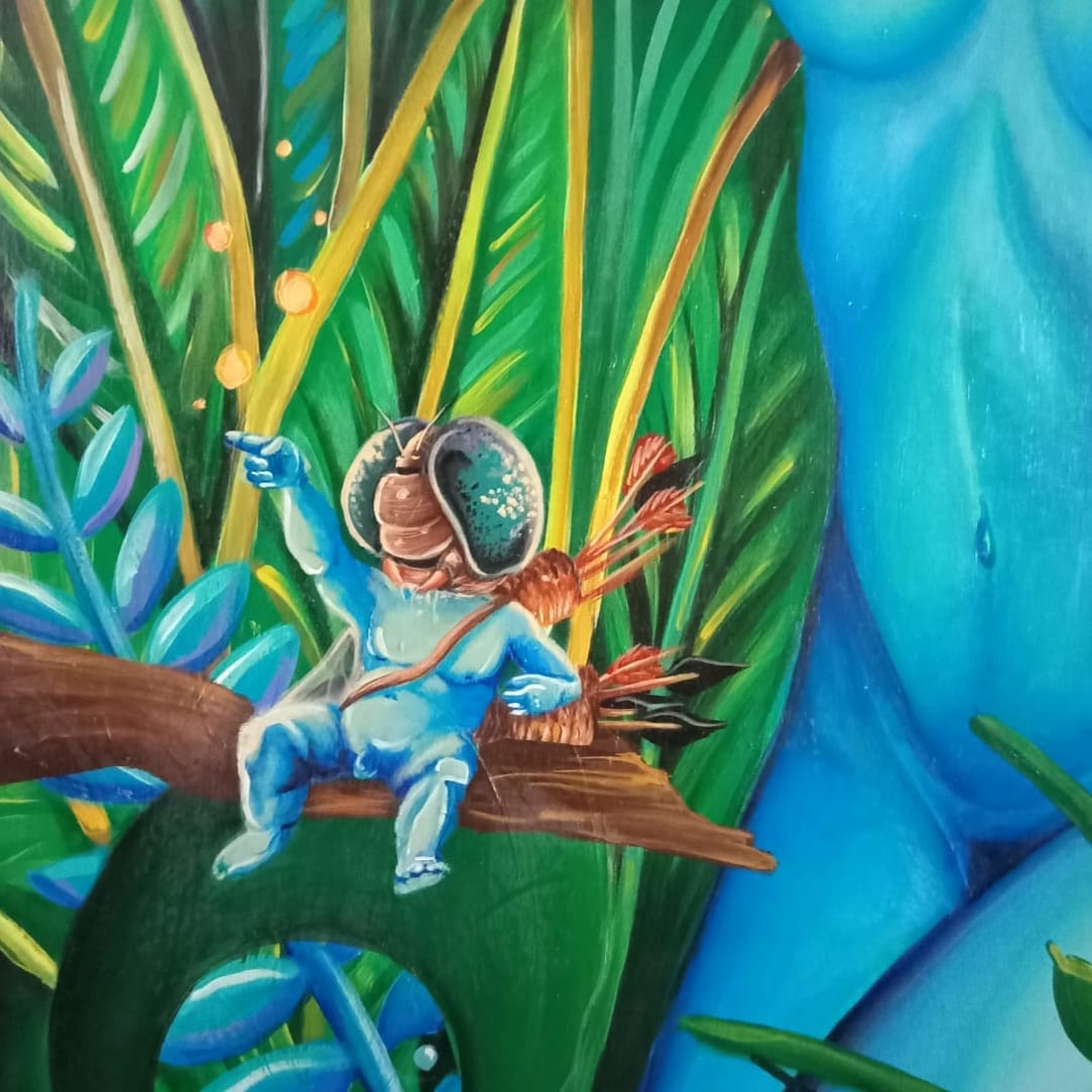 Obra de arte original - La luz amarilla