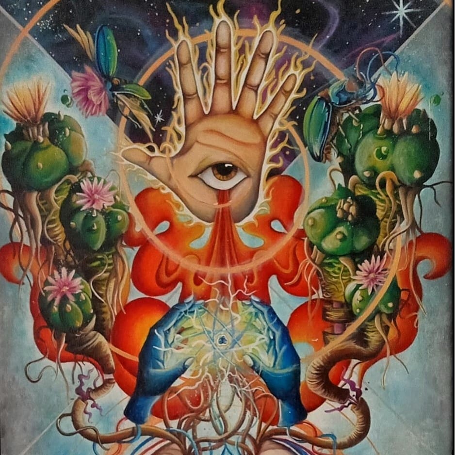Obra de arte original - Los tres misterios
